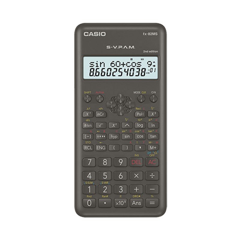 Casio Calculadora Científica 240 Funciones fx-82MS