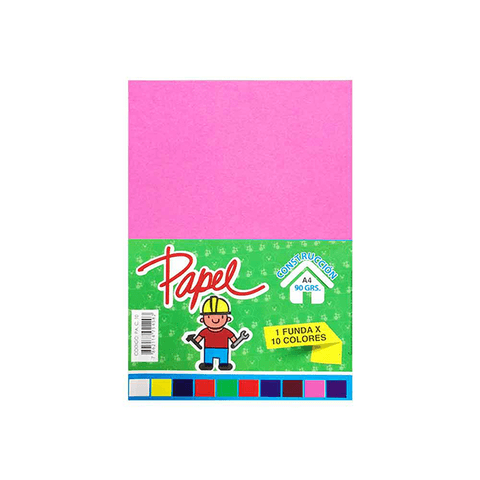 Paquete de Papel Iris A4 10 pcs