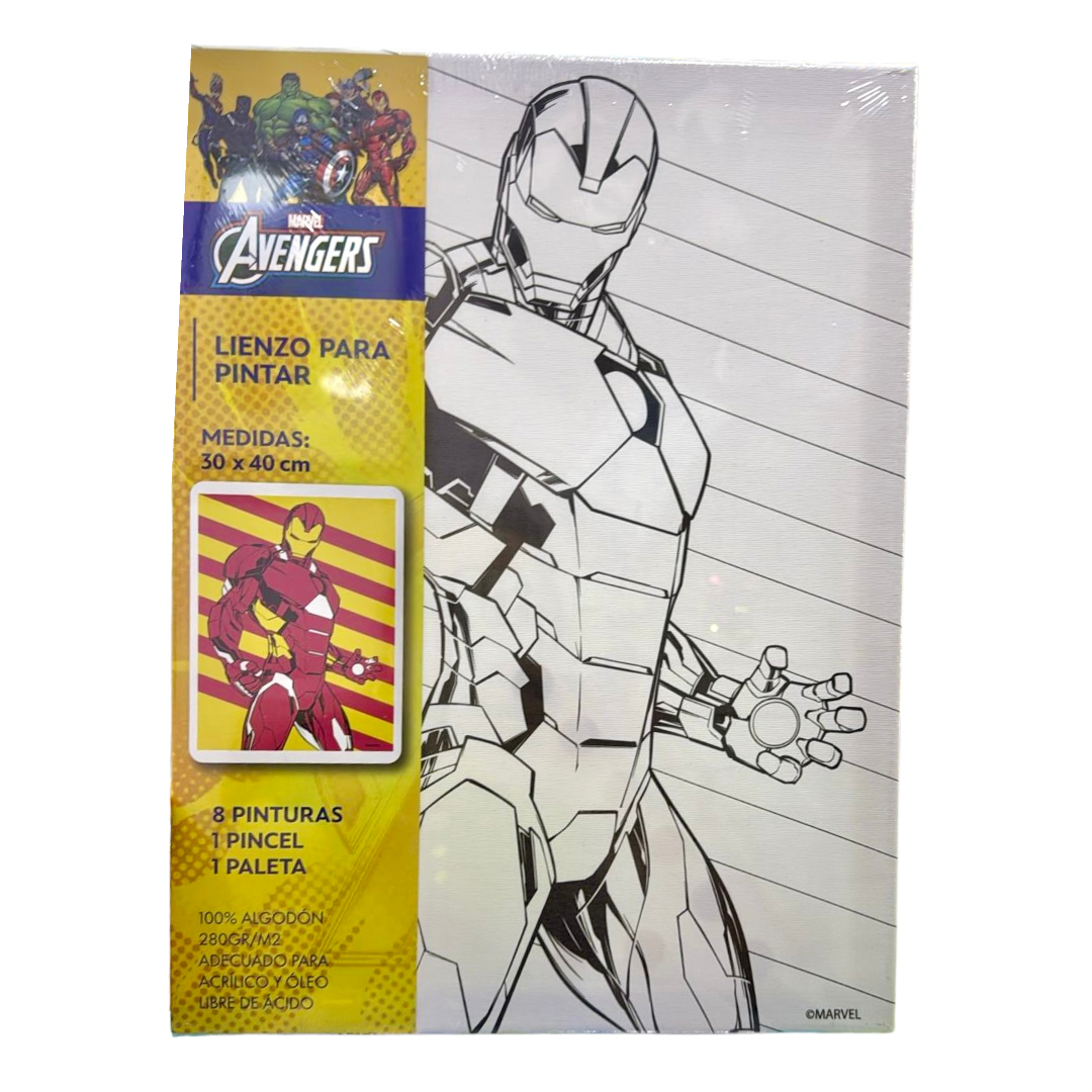 Lancer Lienzo para Pintar - Iron Man 30x40cm