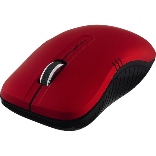 Verbatim Mouse Óptico Inalámbrico Rojo