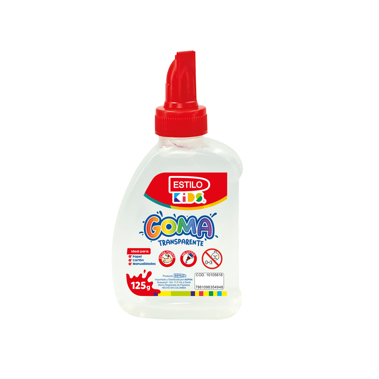 Estilo Kids Goma Transparente 125g