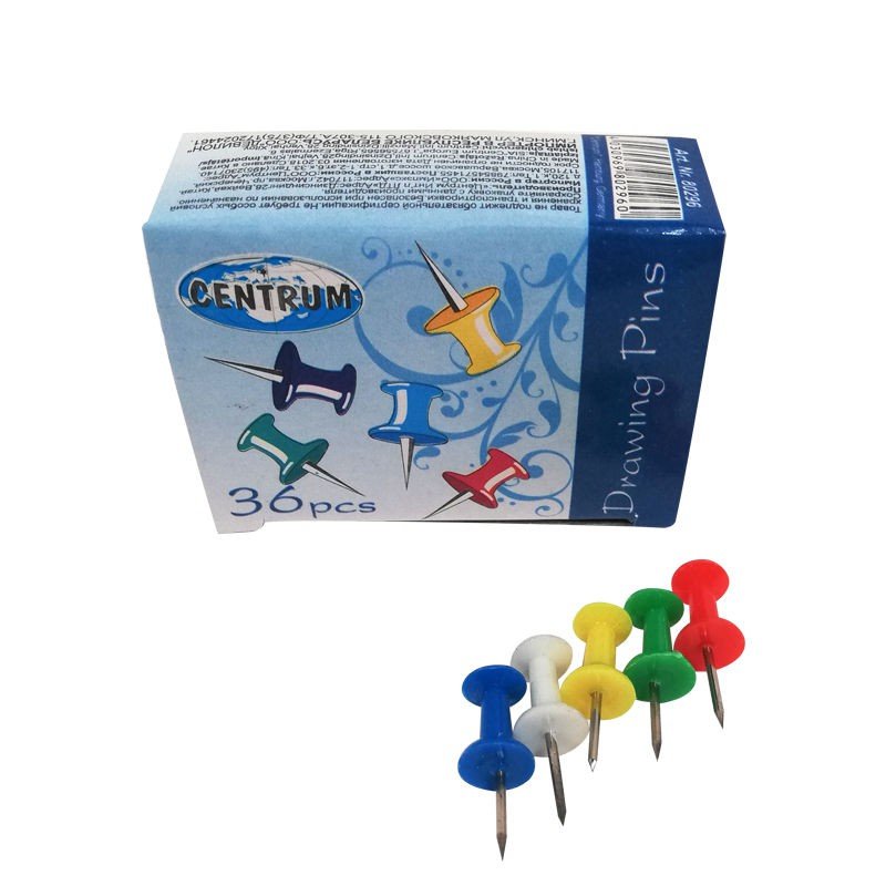 Centrum Caja de Pines de Colores 36pcs