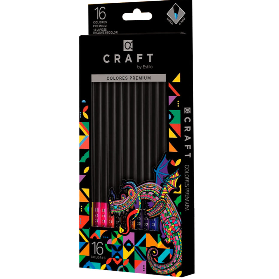 Craft 16 Lápices de Colores