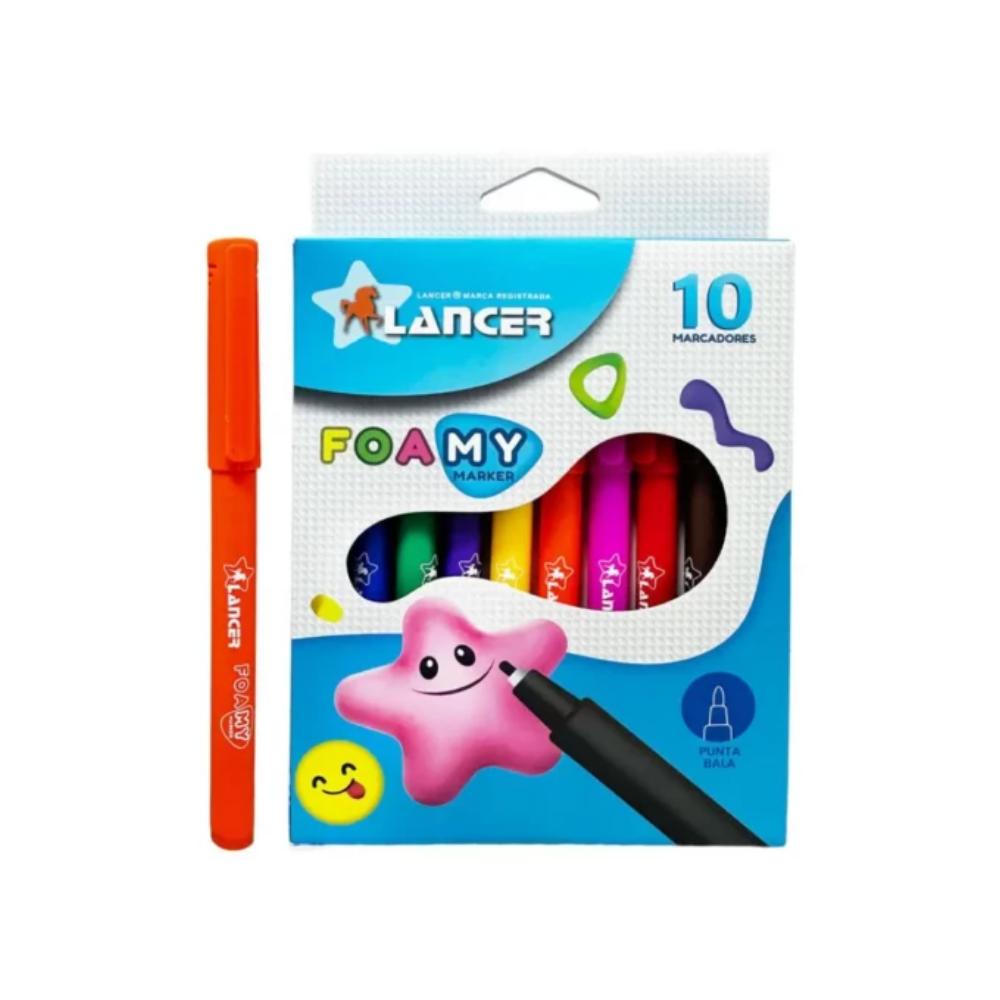 Lancer 10 Marcadores para Foamy
