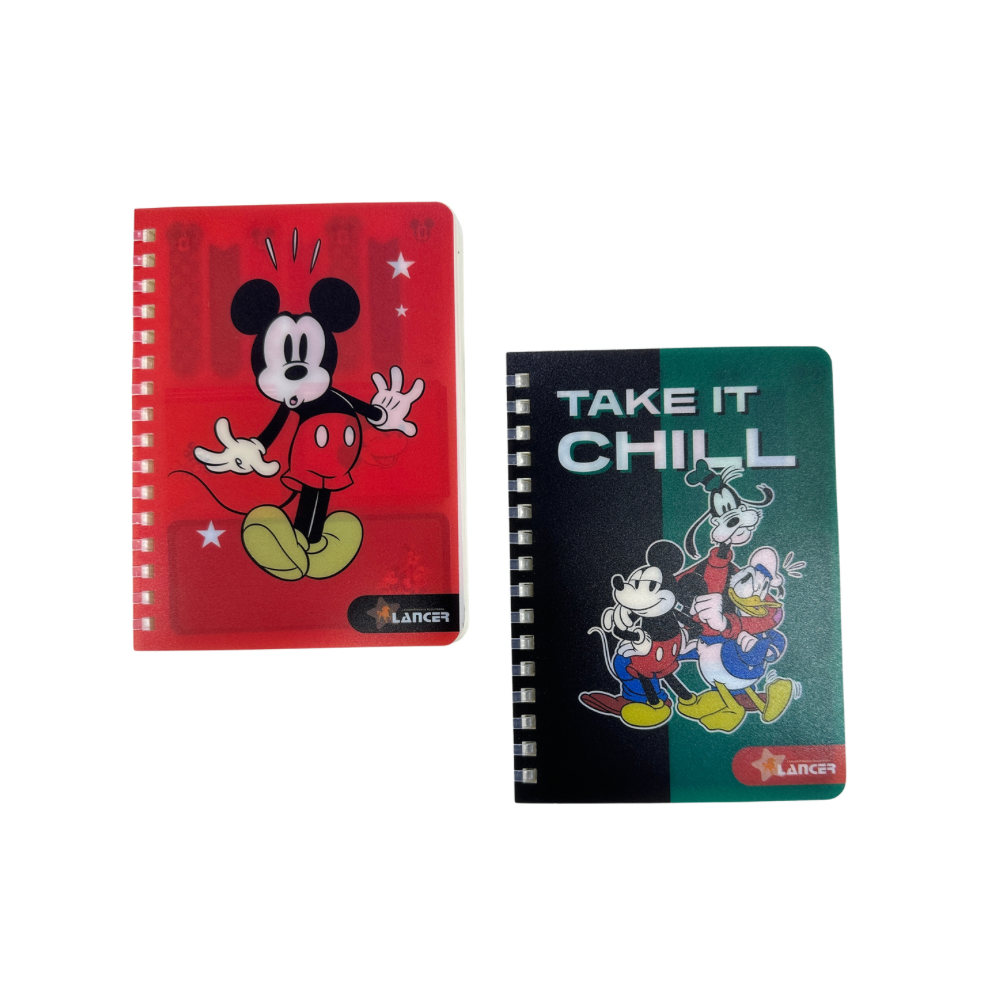 Lancer Libreta A6 con Notitas Adhesivas - Cuadros
