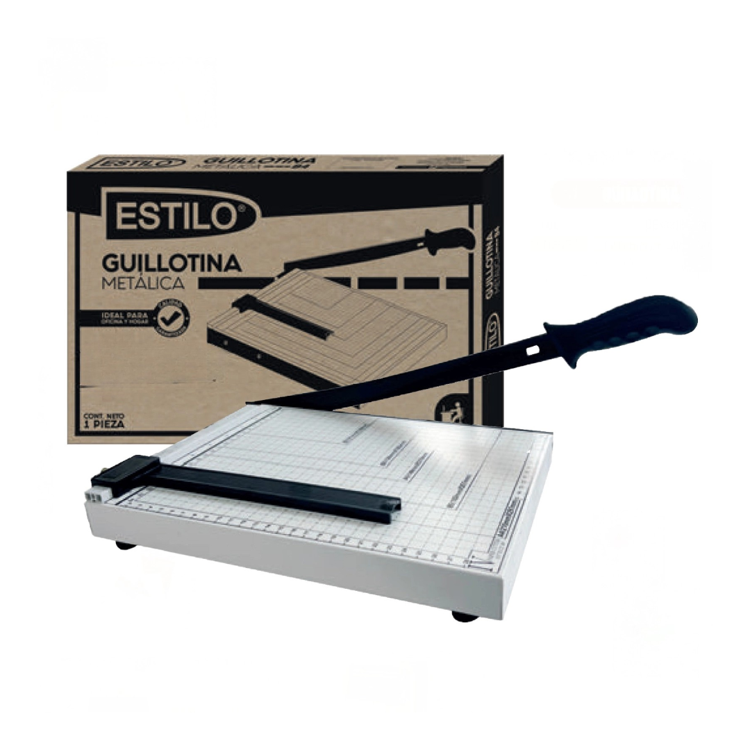 Estilo Guillotina Metálica A4 10" X 12"