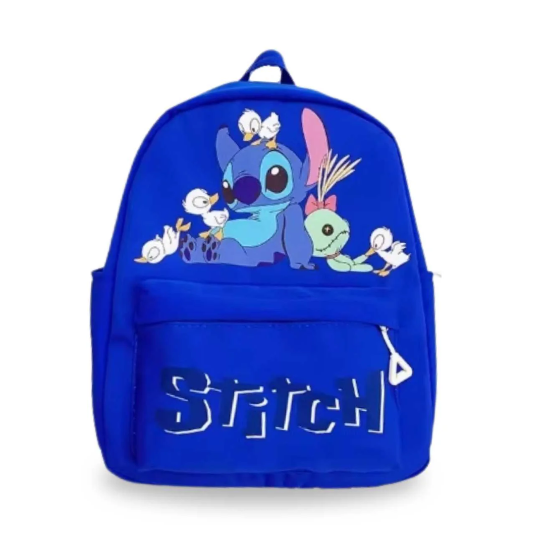 MA Mochila Preescolar Stitch Azul