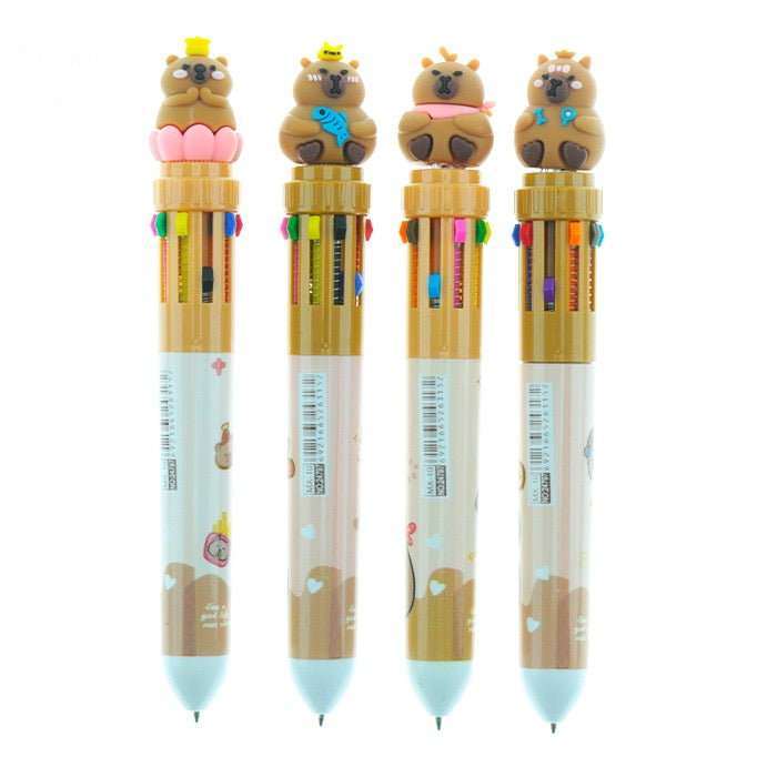 DP Esfero Capybara 10 colores