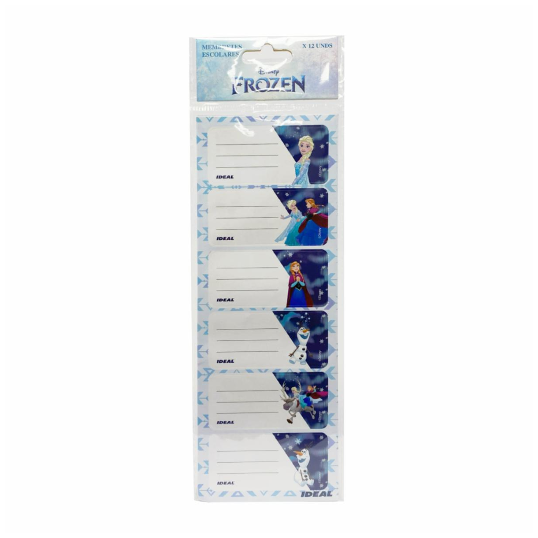 IDEAL Membretes Escolares Frozen
