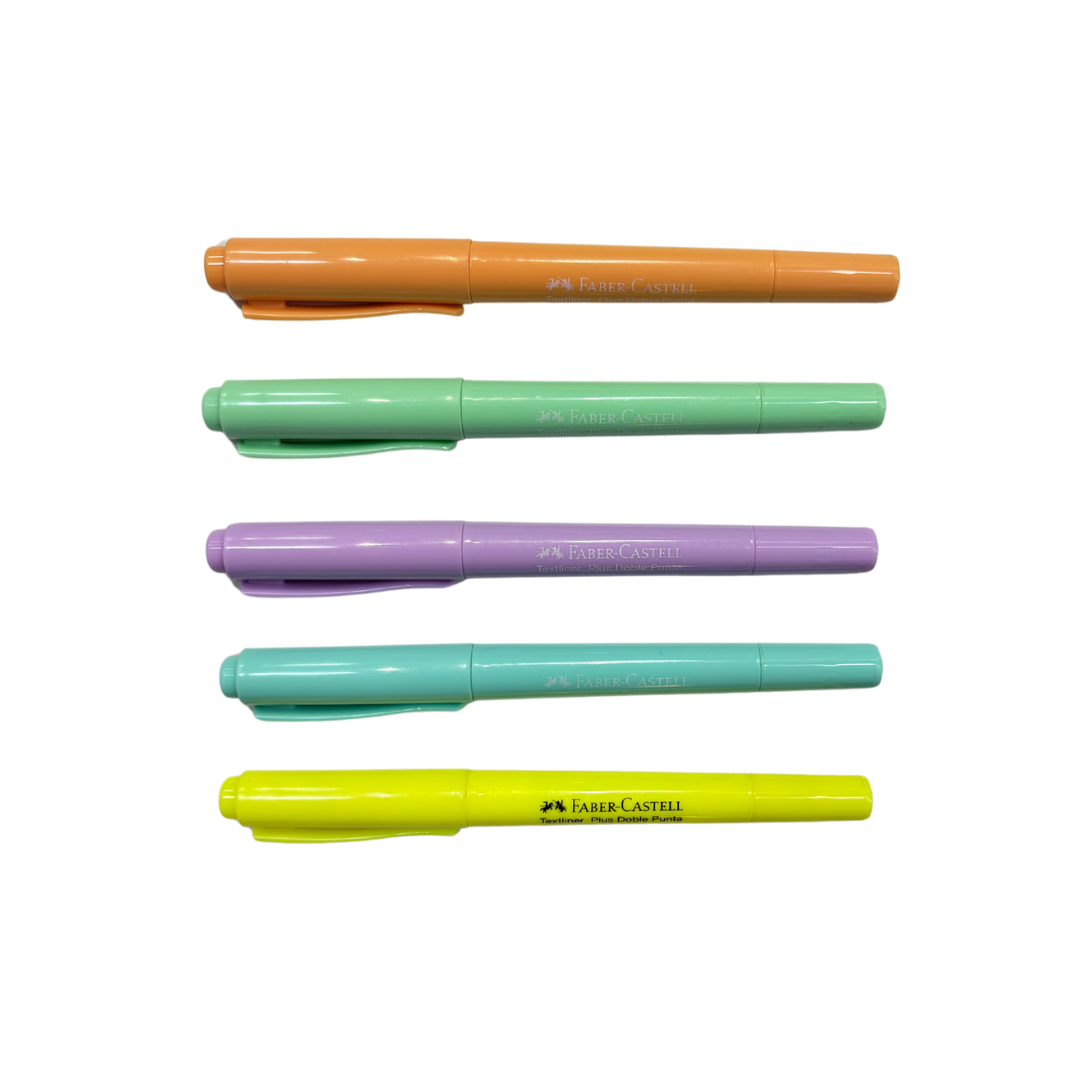 Faber-Castell Resaltador Textliner Plus Doble Punta