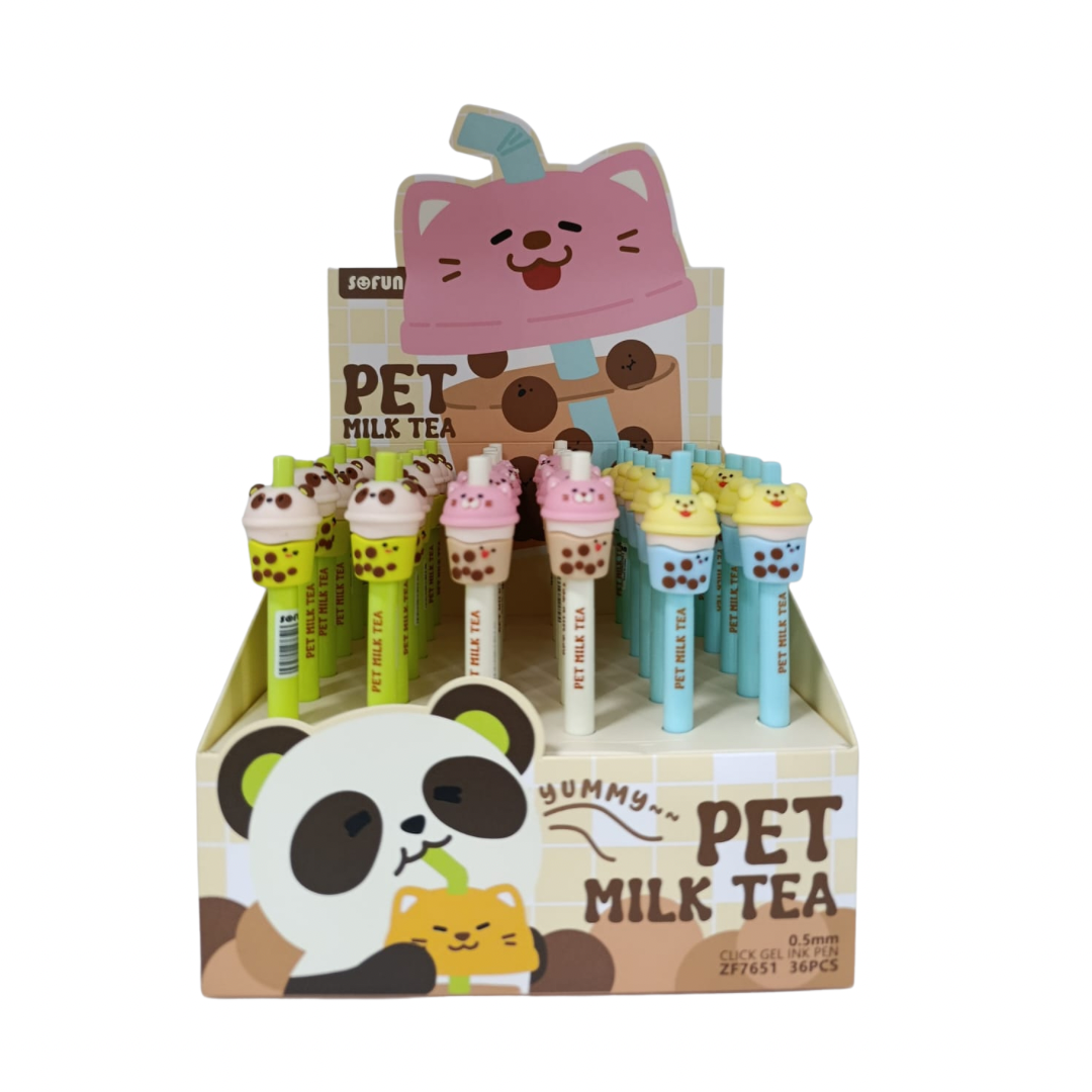 sofun Esfero Pet Milk Tea 0.5mm