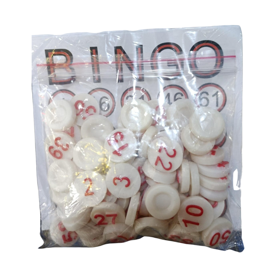 Fichas y Fichero Para Bingo