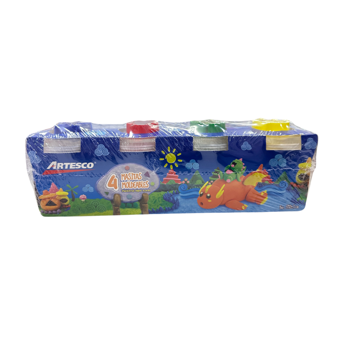 Artesco 4 Masitas Moldeables