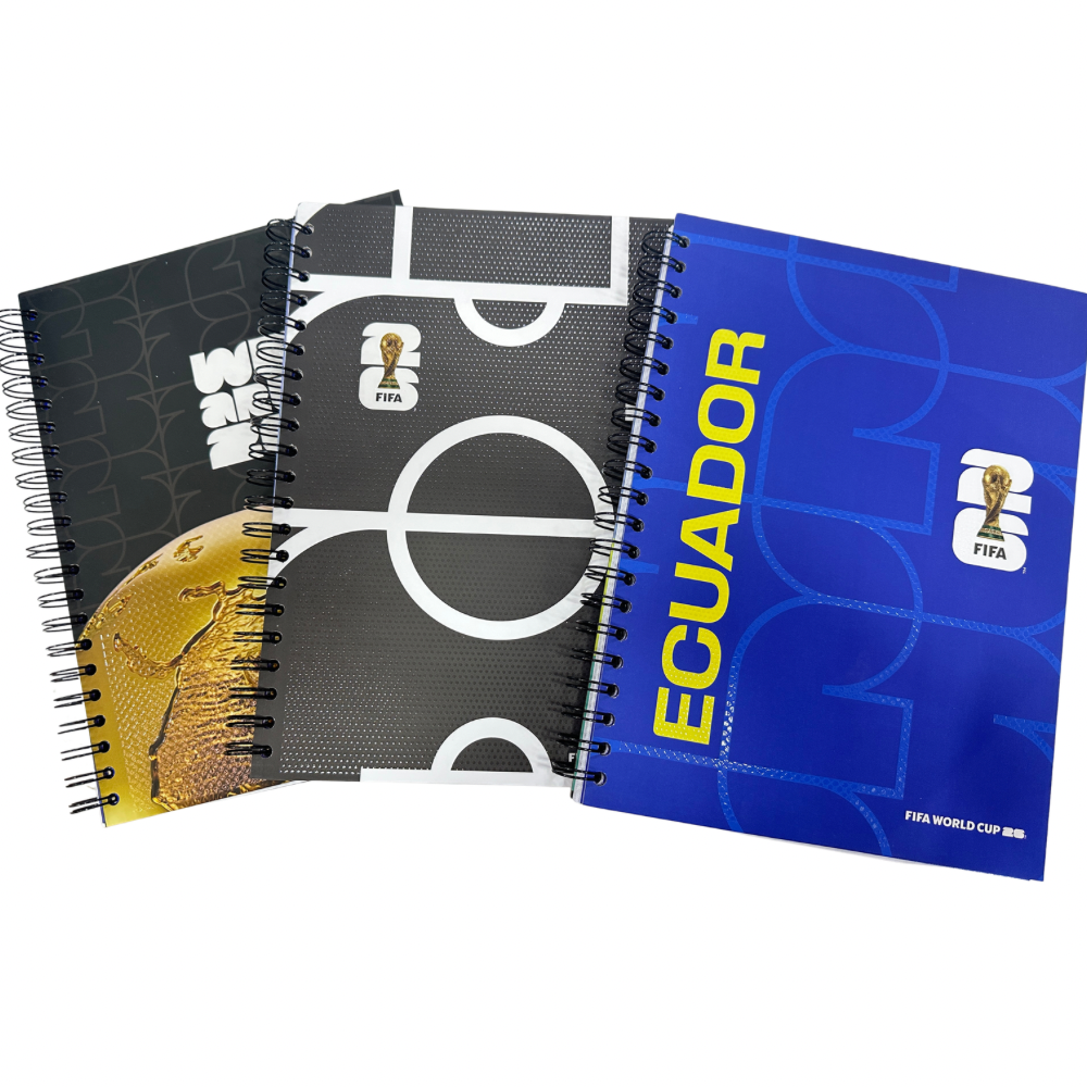 Estilo Cuaderno Universitario Pasta Dura Fifa 100H - 2 Líneas