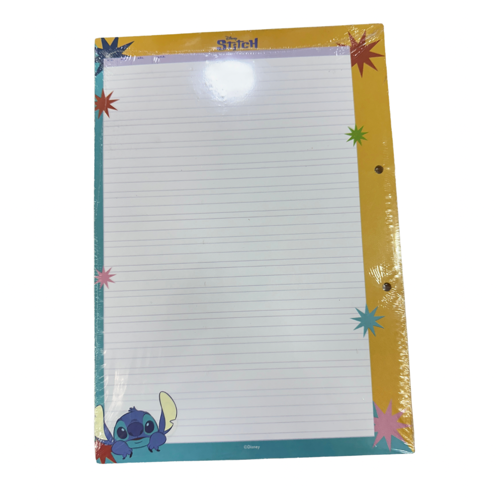 Estilo 50 Hojas Decoradas Stitch - 4 Líneas