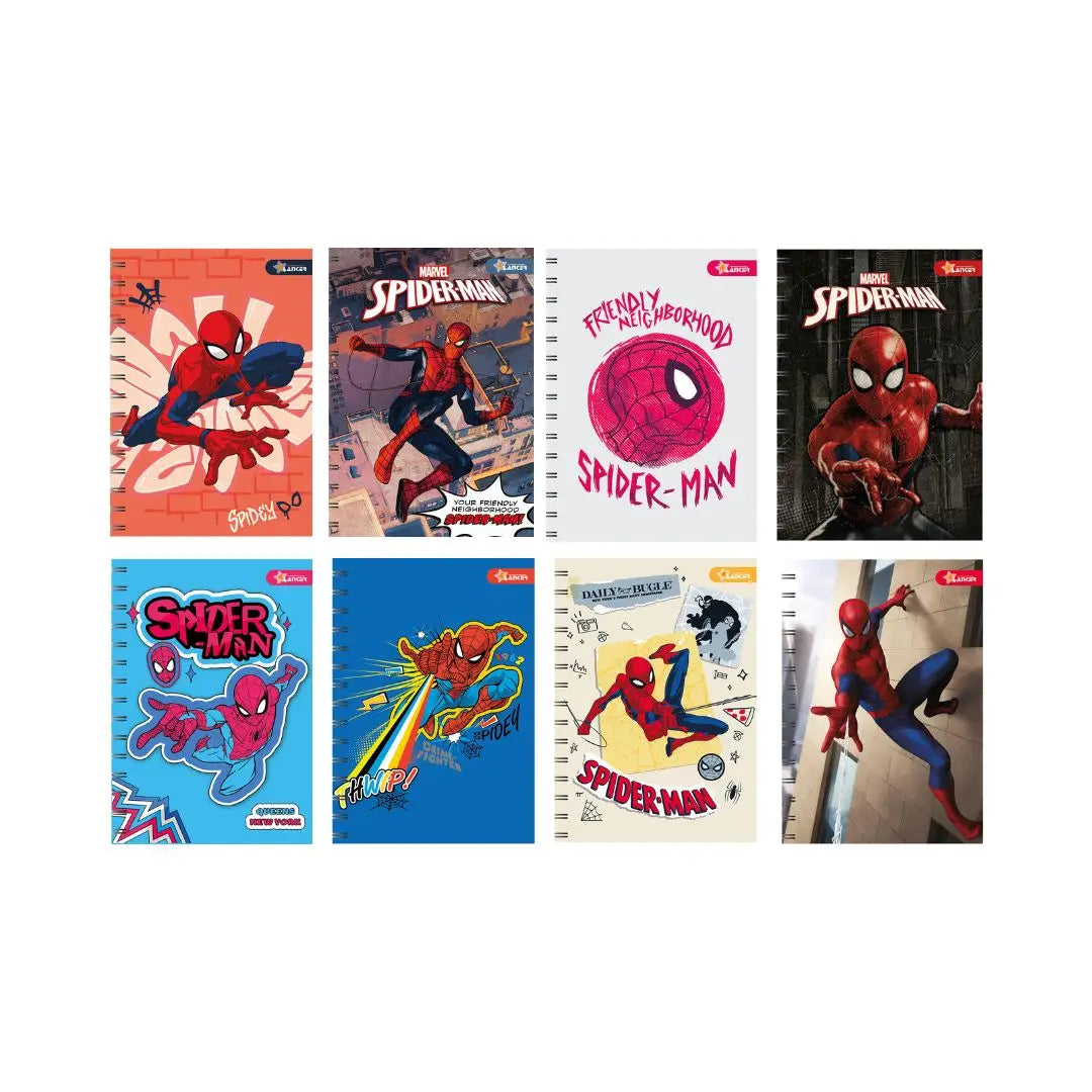 Lancer Cuaderno Universitario Spiderman 100H - Cuadros