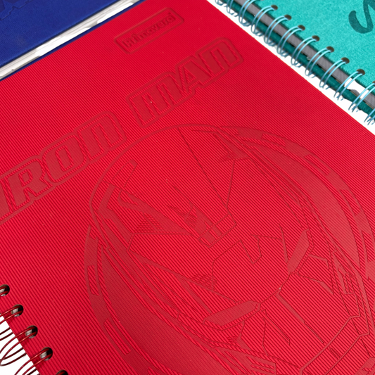 Primavera Cuaderno Universitario Texturizado 100h Cuadros / H