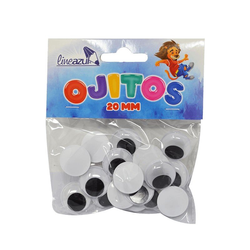 Lineazul Paquete de Ojitos 20 mm 20 Pcs