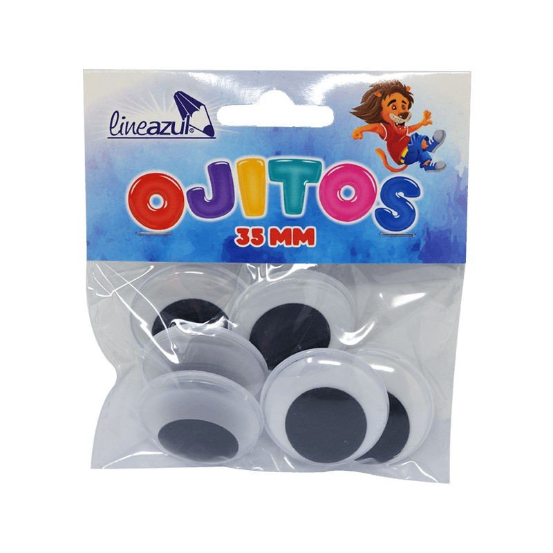 Lineazul Paquete de Ojitos 35mm 6 Pcs