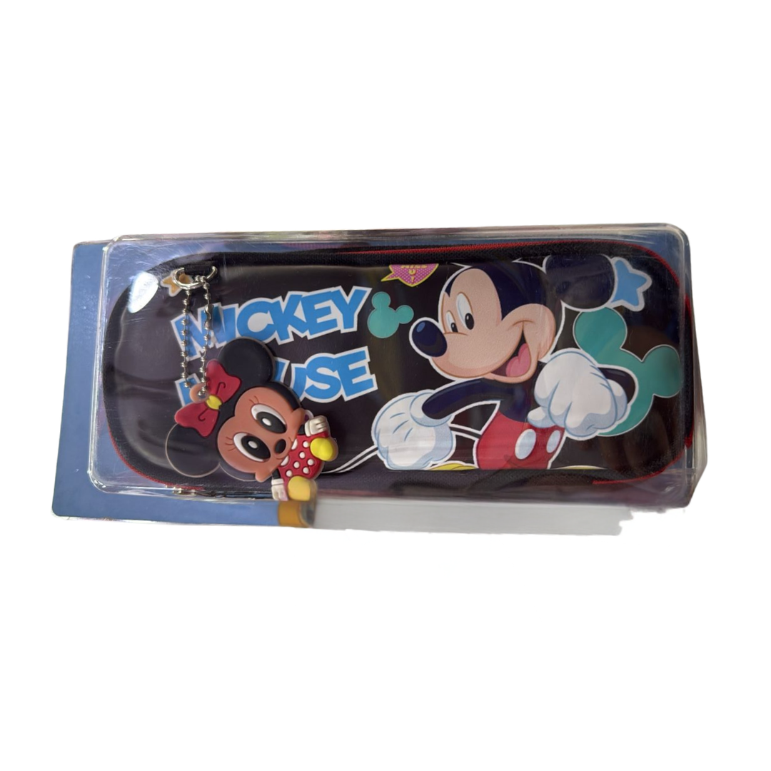 MA Cartuchera Mickey Mouse con Llavero