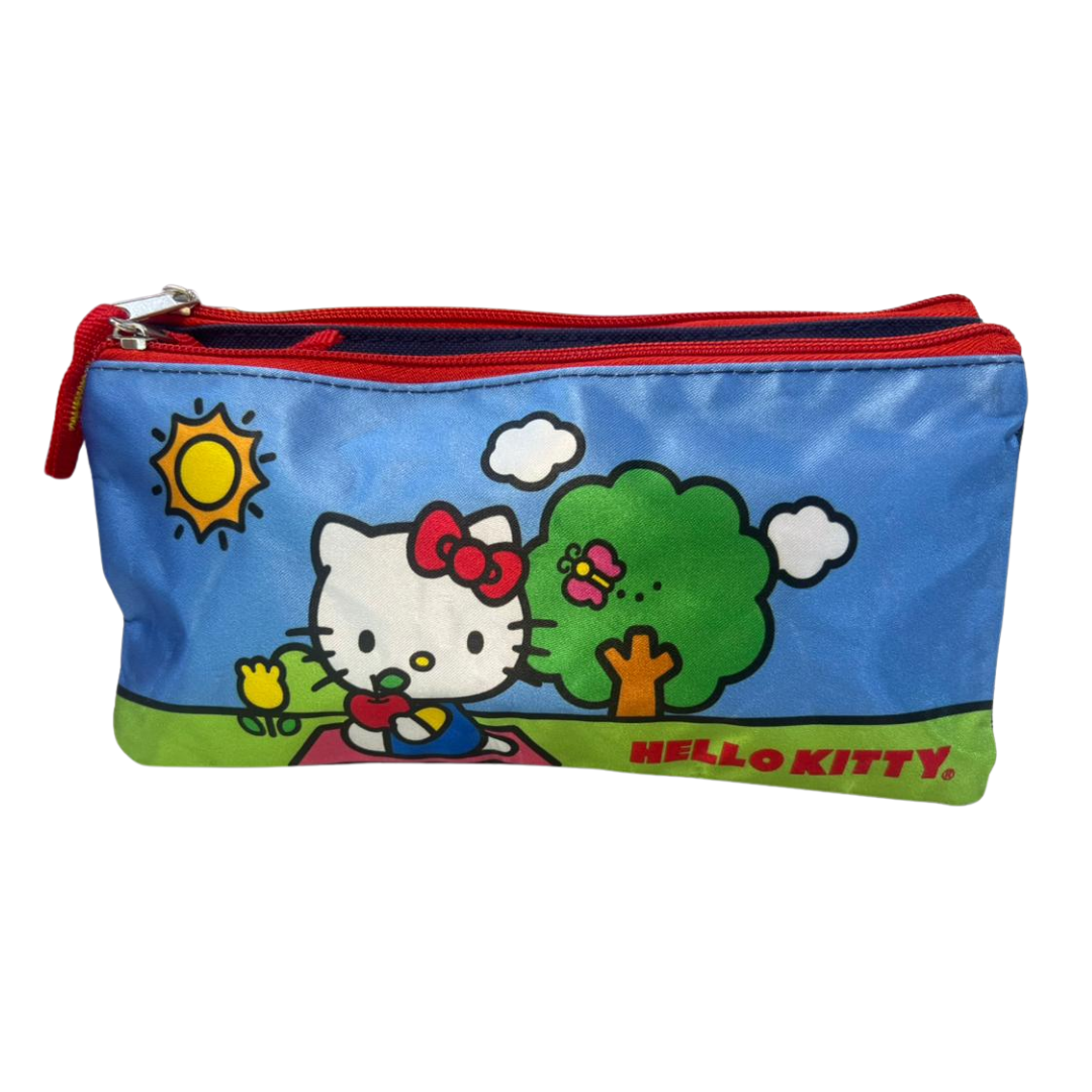 Vasari Cartuchera Triple Hello Kitty