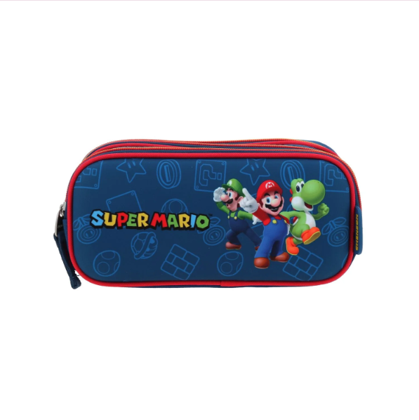 Vasari Cartuchera Premium Super Mario