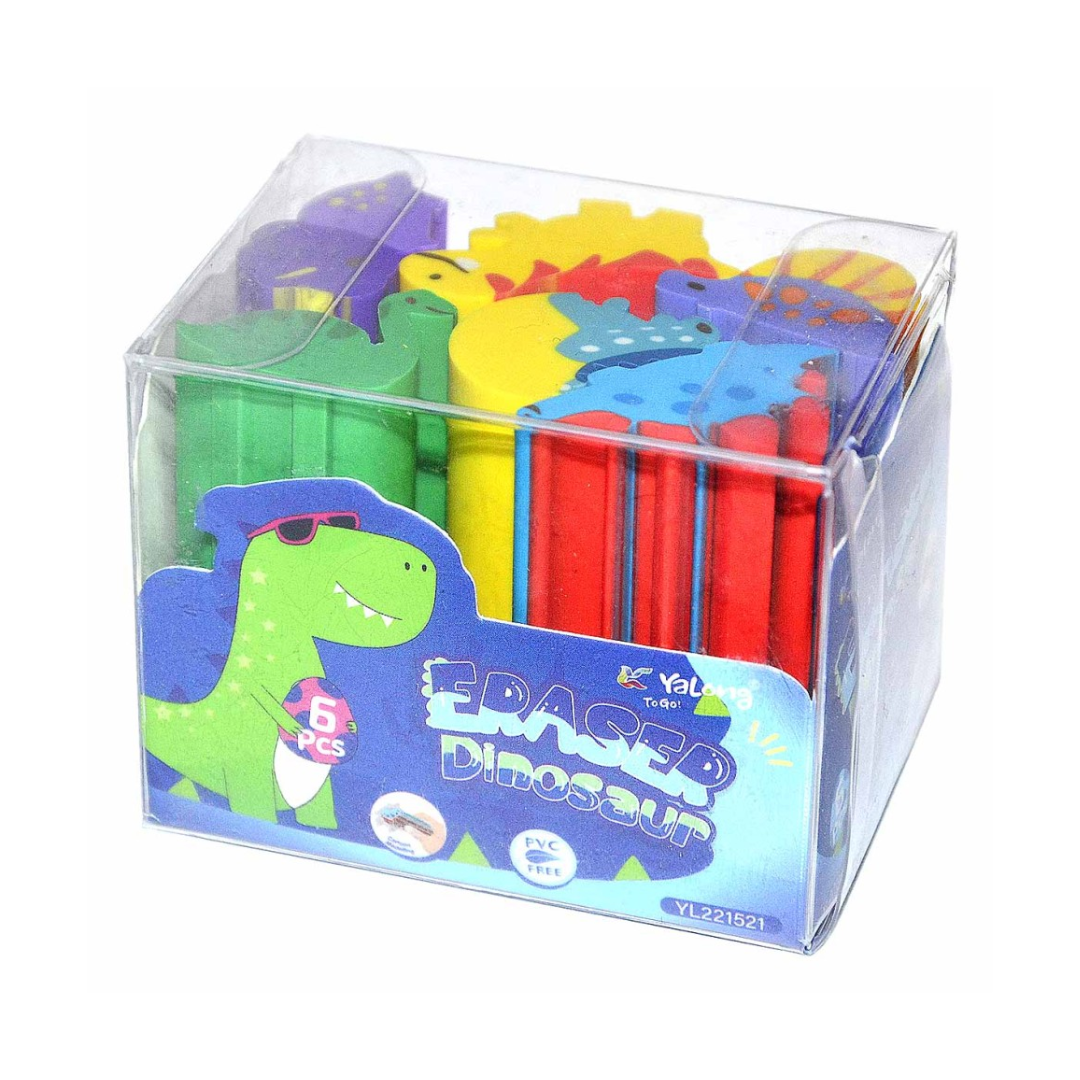 Yalong Borradores Dinosaurios 6pcs