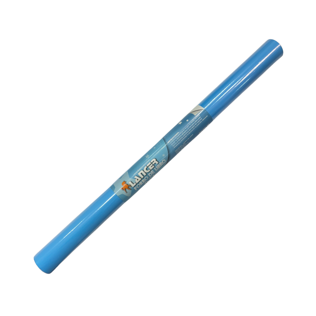 Lancer Papel Contact Rollo 45cm x 3mts Celeste