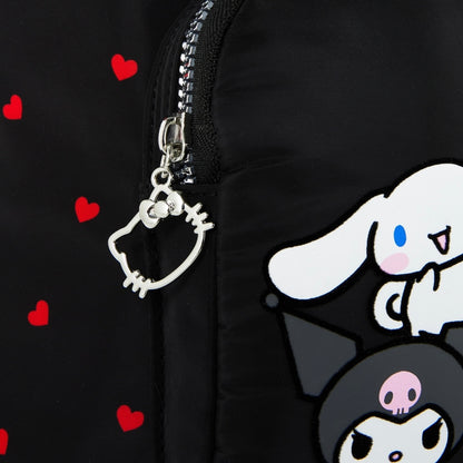 Disney Mochila Hello Kitty and Friends Negra con Corazones