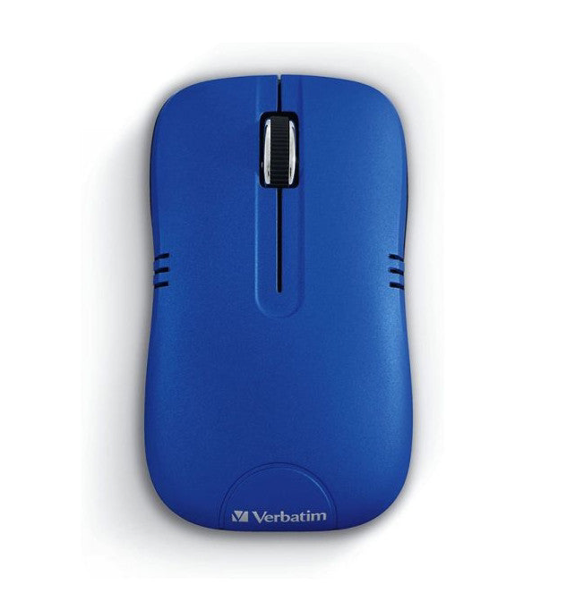 Verbatim Mouse Óptico Inalámbrico Azul