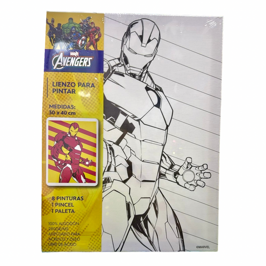 Lancer Lienzo para Pintar - Iron Man 30x40cm