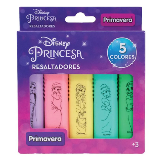 Primavera Disney Resaltadores 5 Colores
