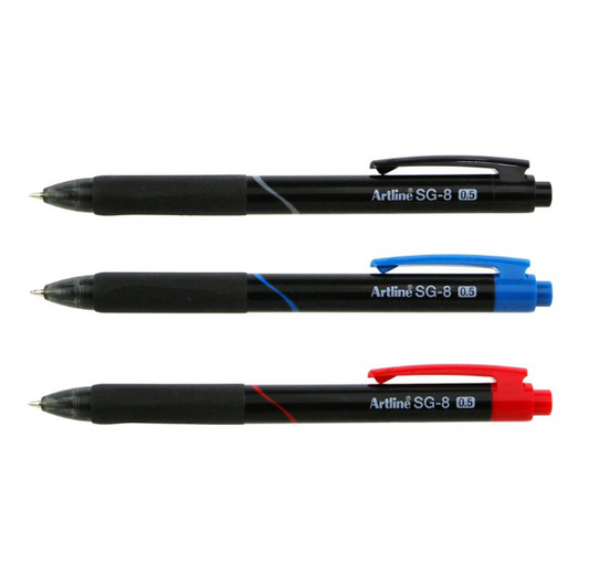 Artline Esfero Retráctil 0.5 Azul