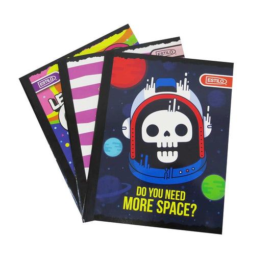 Estilo Cuaderno Cosido 4 Líneas 100H