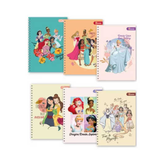 Lancer Cuaderno Universitario 200H Princess - 2 Líneas