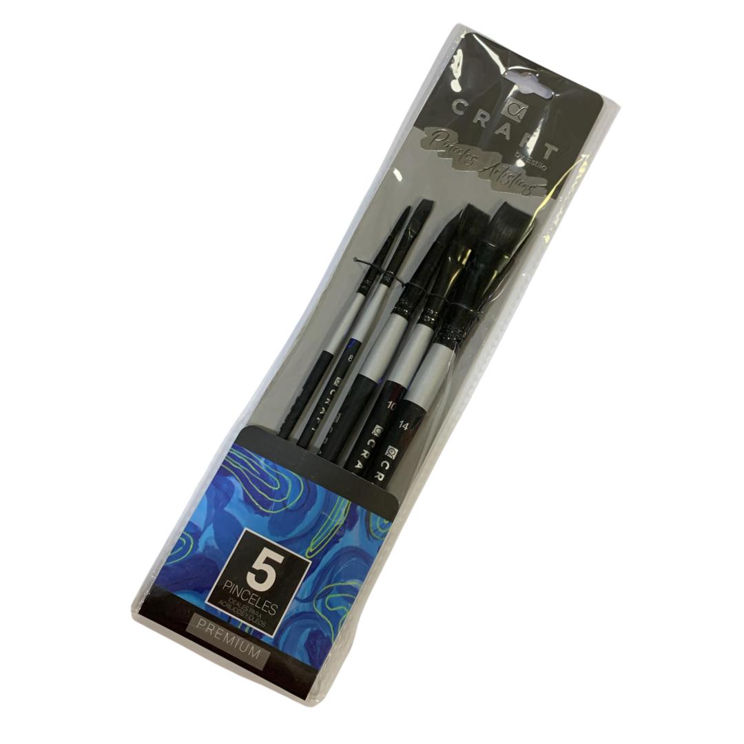 Craft Set de Pinceles Premium 5 Pcs