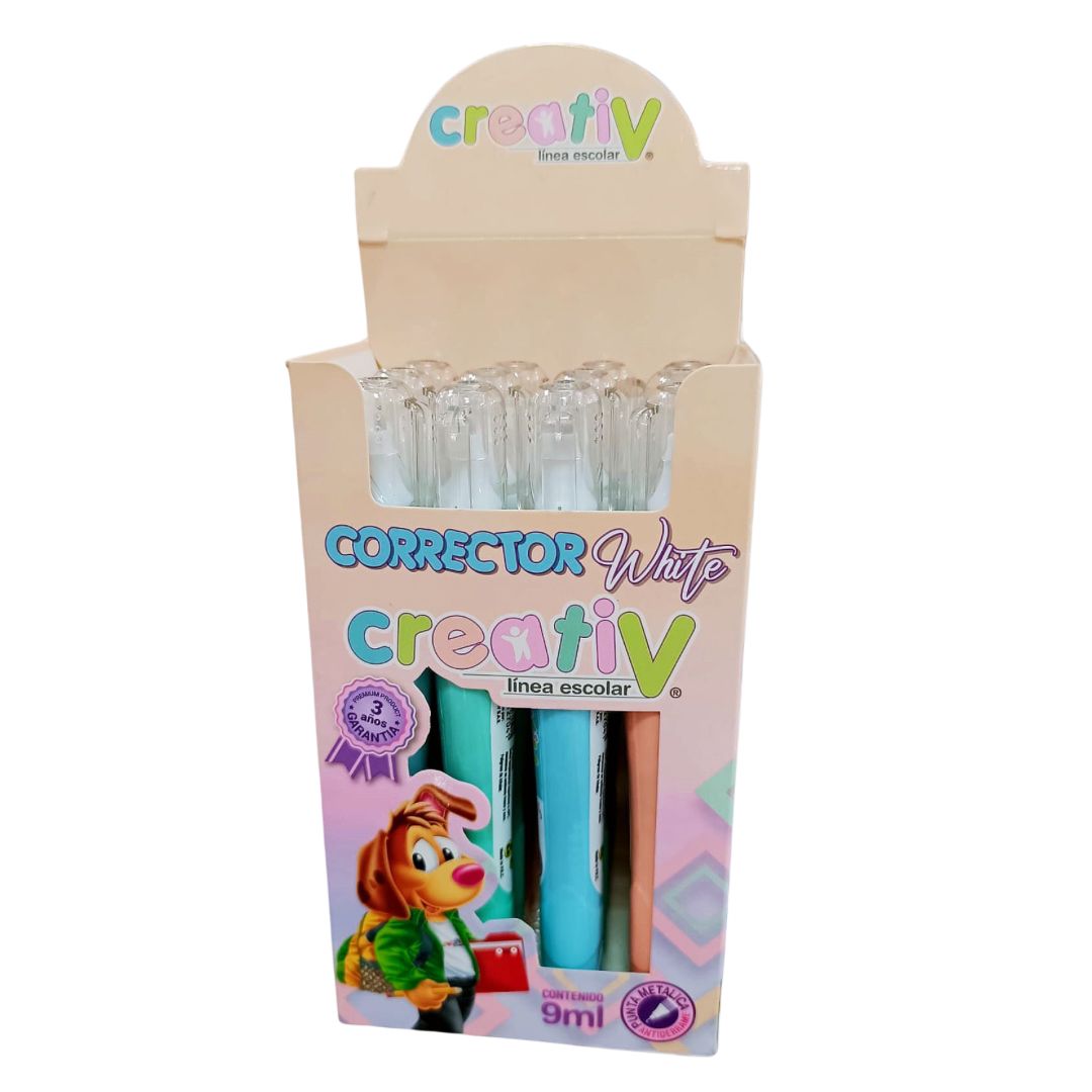 Creativ Corrector Líquido 9ml