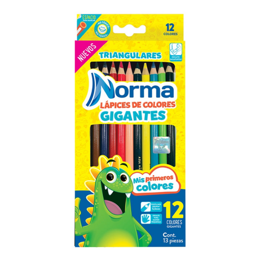Norma Lápices de Colores Jumbo