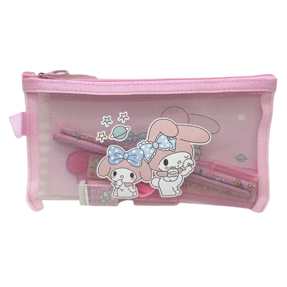 DP Cartuchera de Tela My Melody Kit 8 Pcs