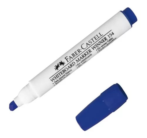 Faber-Castell Marcador Borrable Azul
