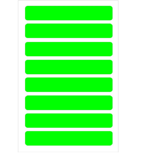 Dat-Peg Etiquetas Autoadhesivas T-30 Verde