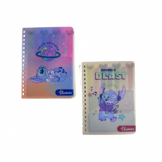Lancer Libreta A6 con Notitas Adhesivas - Cuadros