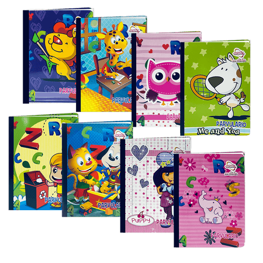 Escribe Cuaderno Cosido Parvulario Cuadros 100H