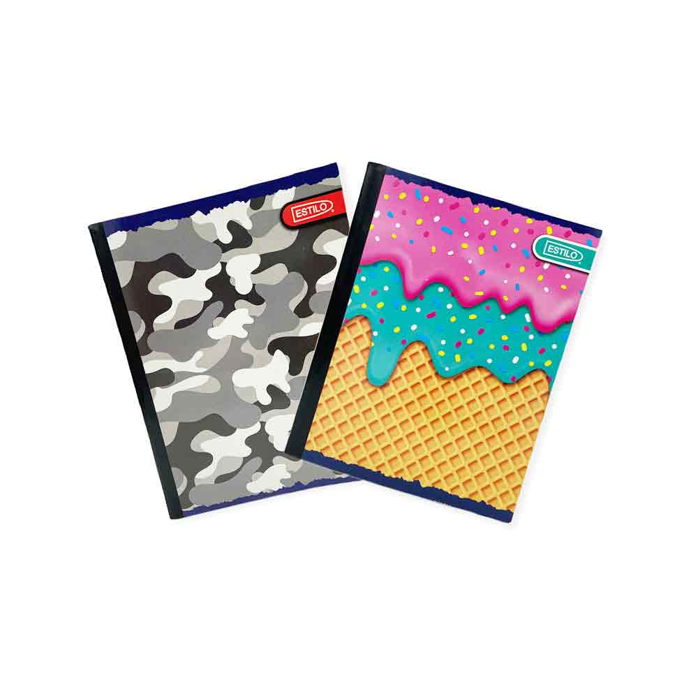 Estilo Cuaderno Cosido Cuadros 100H