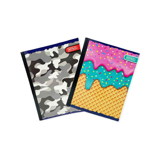 Estilo Cuaderno Cosido Cuadros 100H