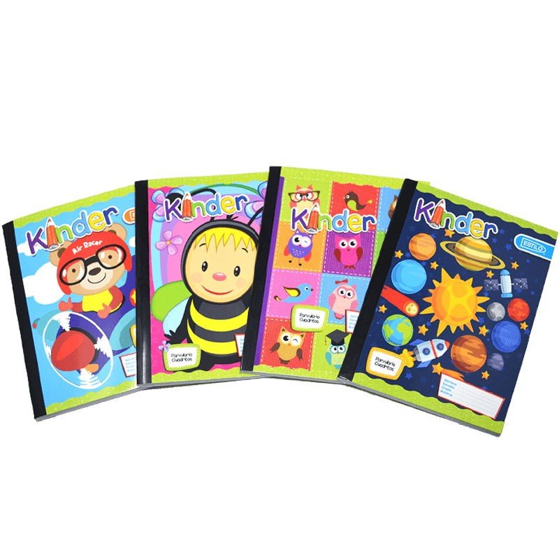 Estilo Cuaderno Cosido Parvulario Cuadros 100H