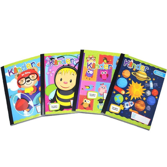 Estilo Cuaderno Cosido Parvulario Cuadros 100H