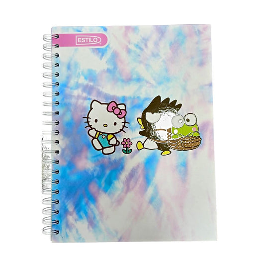 Estilo Cuaderno Universitario Pasta Dura Hello Kitty 100H 1 Línea