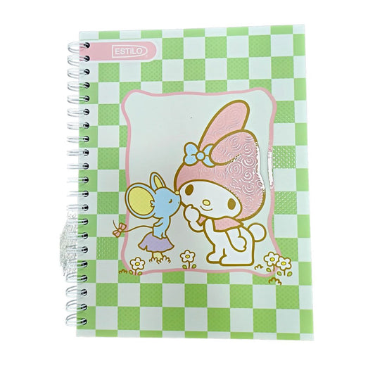 Estilo Cuaderno Universitario Pasta Dura My Melody 100H 1 Línea