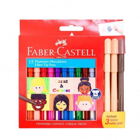 Faber-Castell Marcadores 15 Colores